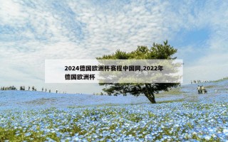 2024德国欧洲杯赛程中国网,2022年德国欧洲杯