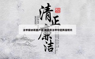 法甲摩纳哥图卢兹,摩纳哥法甲夺冠阵容照片