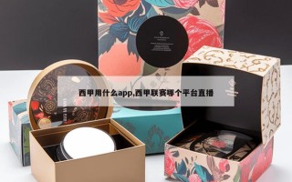 西甲用什么app,西甲联赛哪个平台直播