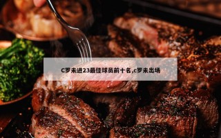 C罗未进23最佳球员前十名,c罗未出场