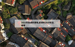 2023年欧洲杯赛场,欧洲杯2028年在哪里