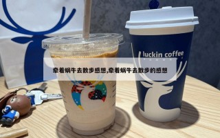 牵着蜗牛去散步感想,牵着蜗牛去散步的感想