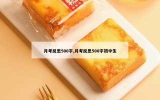 月考反思500字,月考反思500字初中生