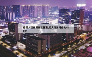 感受大理三塔阅读答案,游大理三塔作文400字