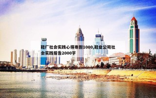 鞋厂社会实践心得寒假1000,鞋业公司社会实践报告2000字