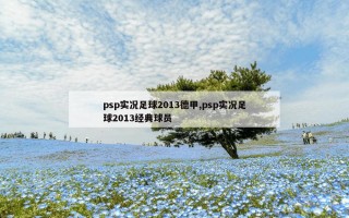 psp实况足球2013德甲,psp实况足球2013经典球员