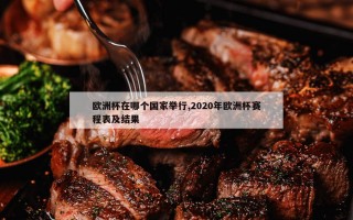 欧洲杯在哪个国家举行,2020年欧洲杯赛程表及结果