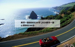 两学一做微体会200字,2020两学一做心得体会300字