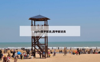 pptv西甲解说,西甲解说员