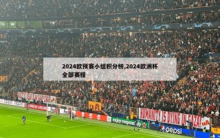 2024欧预赛小组积分榜,2024欧洲杯全部赛程