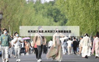 秋天到了反思,秋天到了大班教案反思