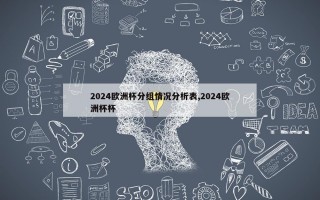 2024欧洲杯分组情况分析表,2024欧洲杯杯