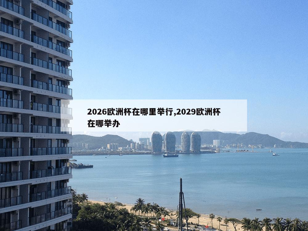 2026欧洲杯在哪里举行,2029欧洲杯在哪举办-第1张图片-333体育