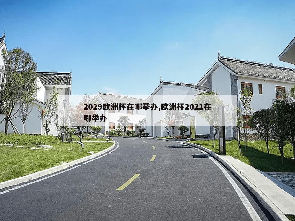 2029欧洲杯在哪举办,欧洲杯2021在哪举办-第1张图片-333体育